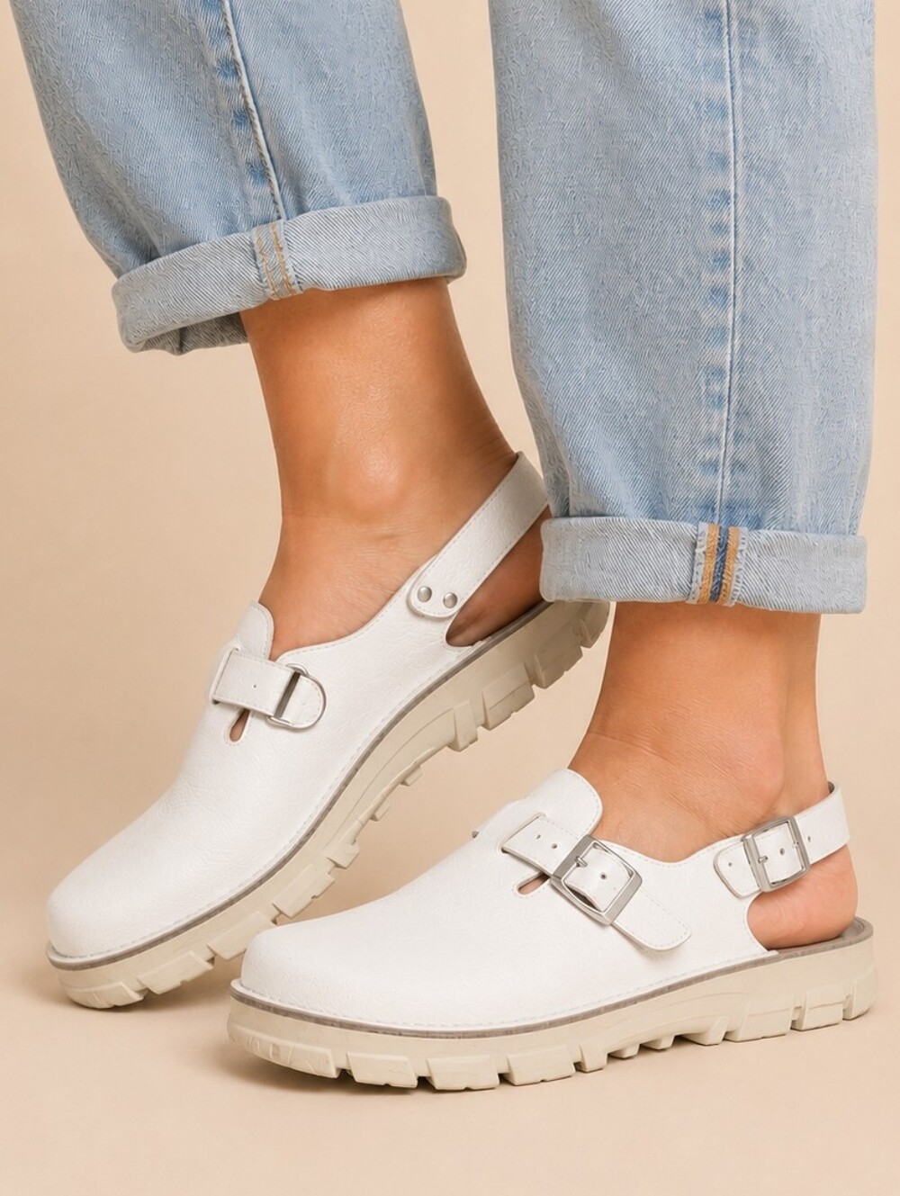 Alpro by Birkenstock Leather Slingback Clogs EU 44 M11/W13